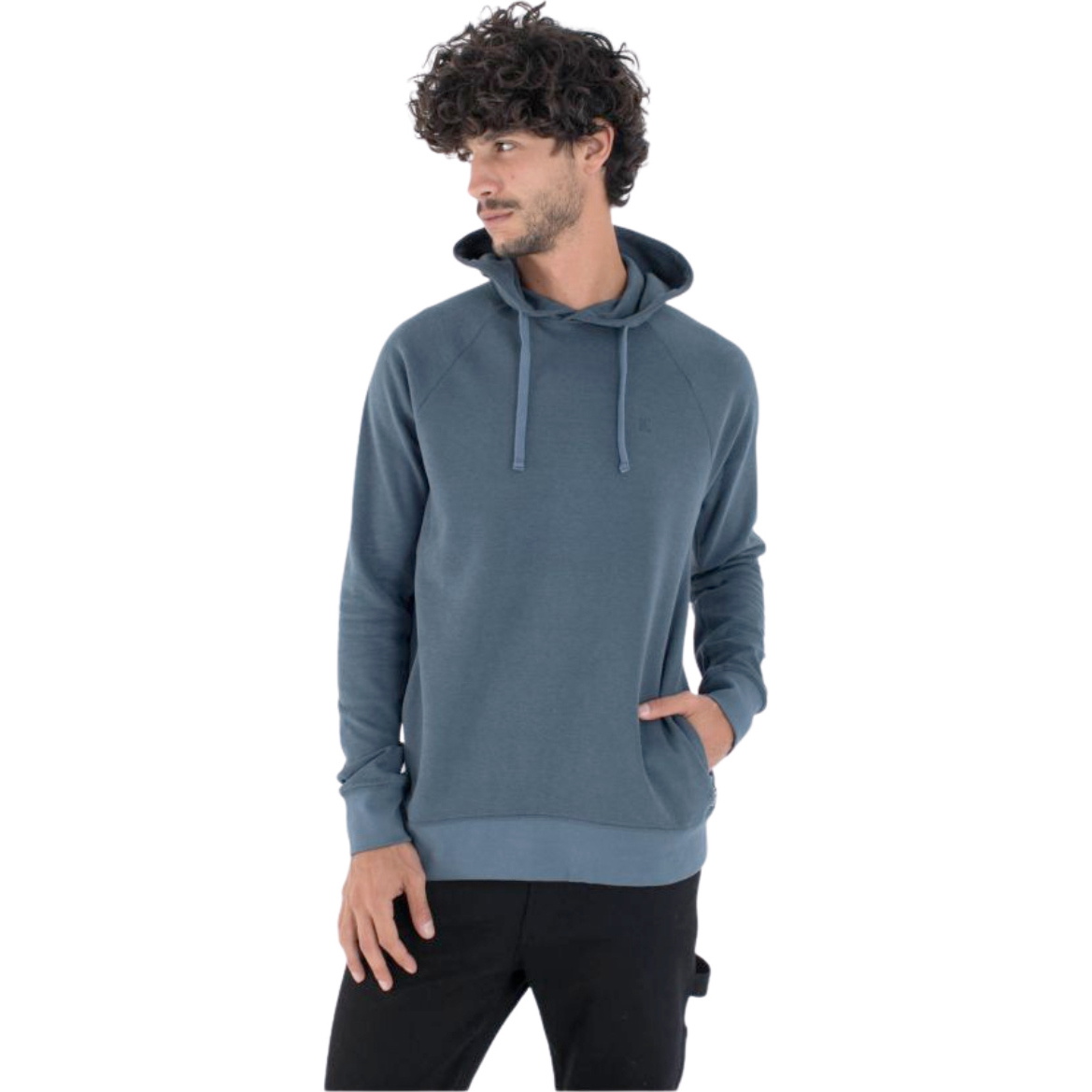 2026 Hurley Mens Low Tide Hoodie MFTEU00016 - Obsidian